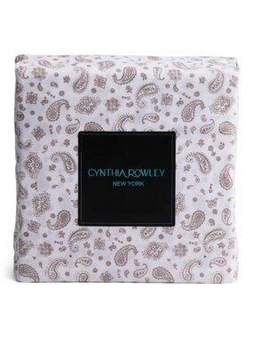 CYNTHIA ROWLEY Bandana Print Sheet Set